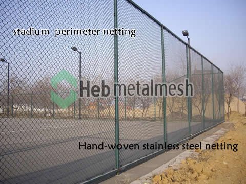 stadium perimeter netting