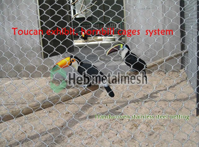 toucan exhibit hornbill cages